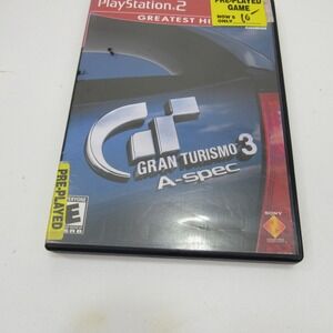Gran Turismo 3 A-spec‎ (Sony PlayStation 2) PS2 2001 3